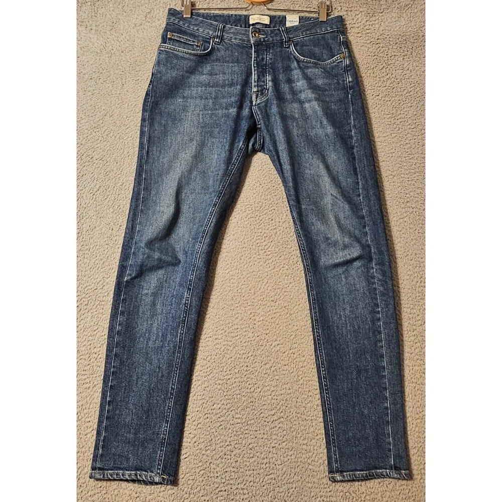 Suitsupply Candiani Denim Selvedge Jeans Mens 31 x 32 Blue Medium Wash Portugal